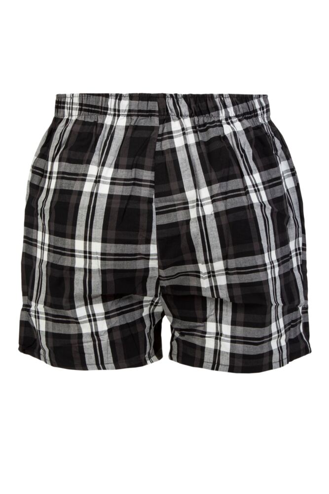 Sockshop JeepMens Cotton Woven Boxer Shorts 2-Pair