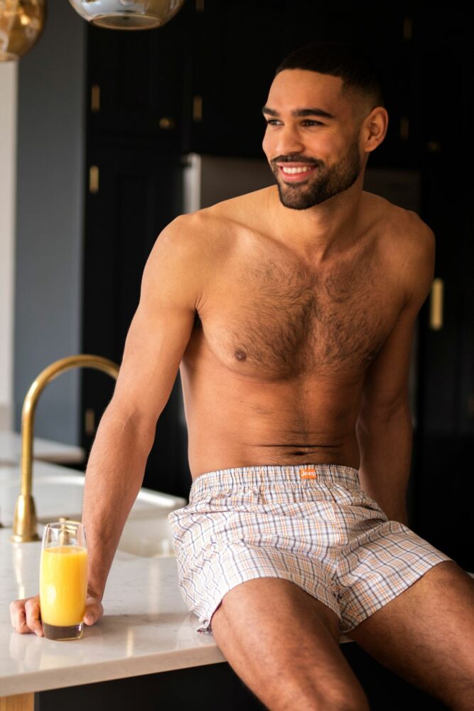 Sockshop JeepMens Cotton Woven Boxer Shorts 2-Pair