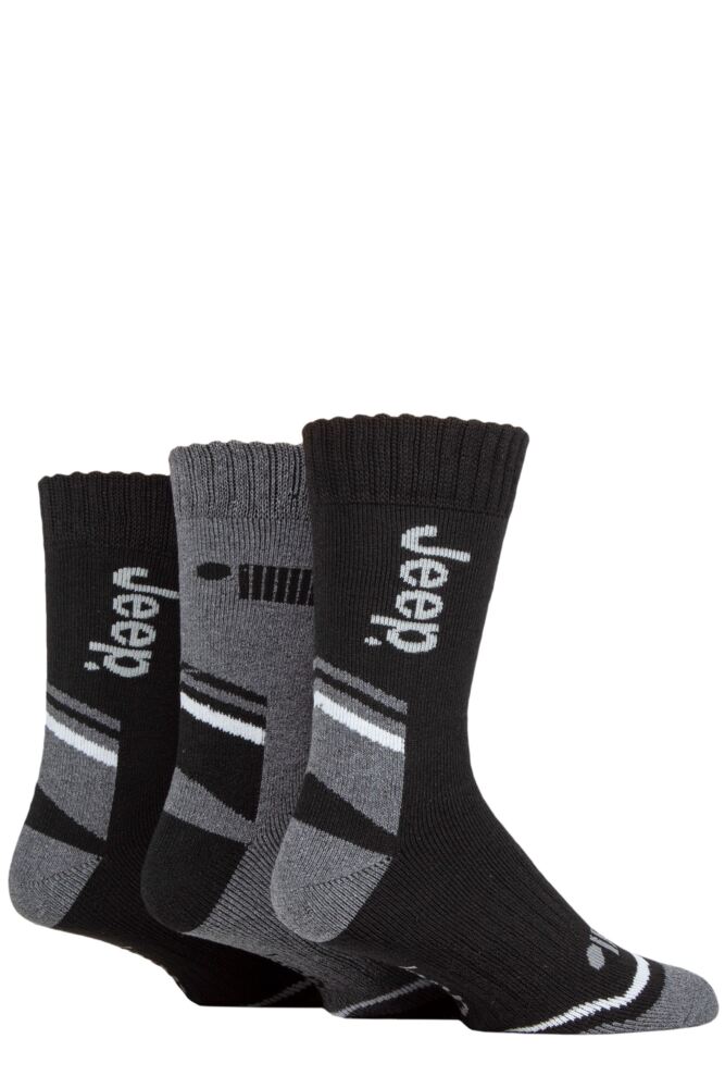 Sockshop JeepMens Performance Boot Socks 3-Pair
