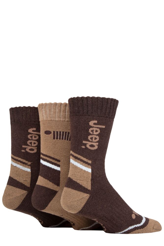 Sockshop JeepMens Performance Boot Socks 3-Pair