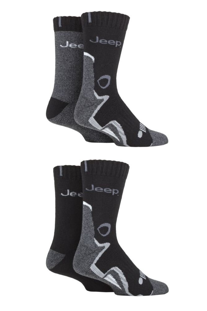 Sockshop JeepMens Performance Boot Socks 4-Pair