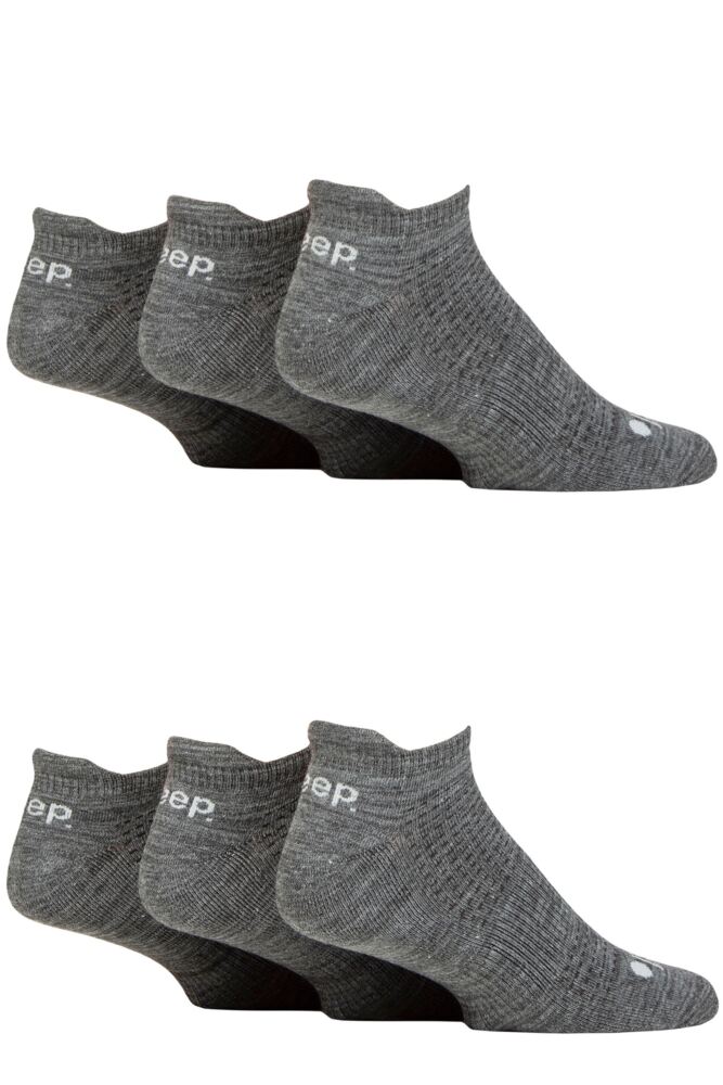 Sockshop JeepMens Performance Trainer Socks 6-Pair