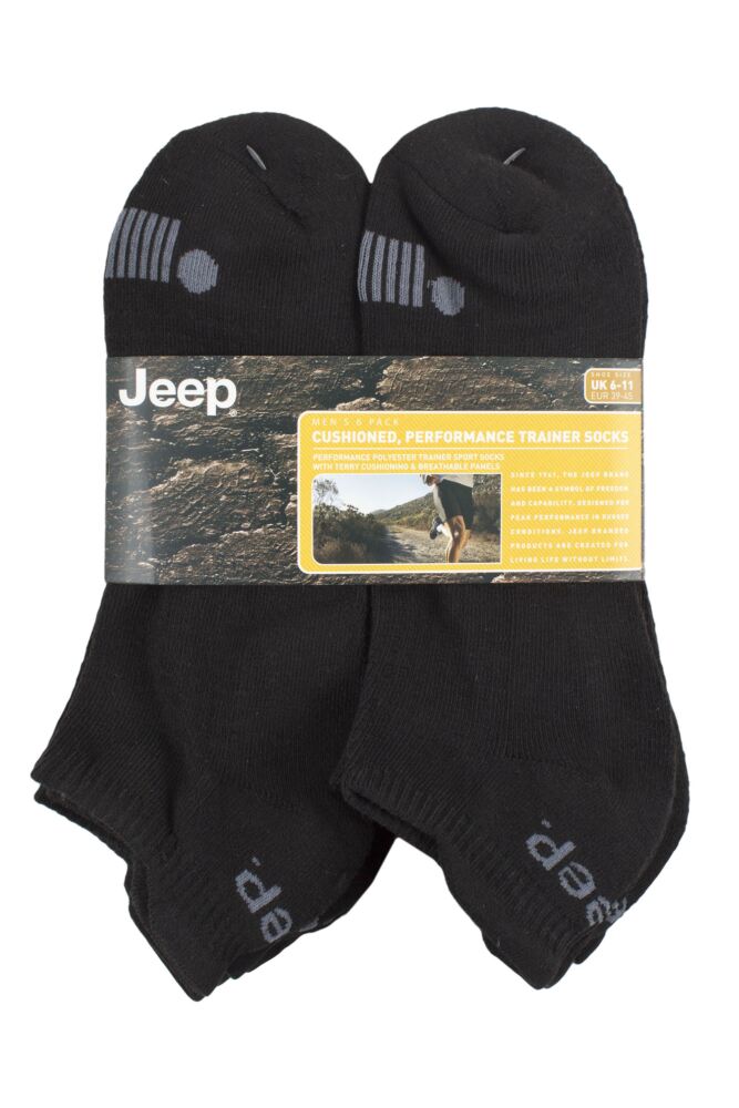 sockshop JeepMens Performance Trainer Socks 6-Pair