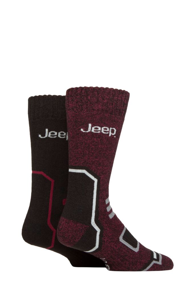Sockshop JeepMens Thermal Boot Socks 2-Pair