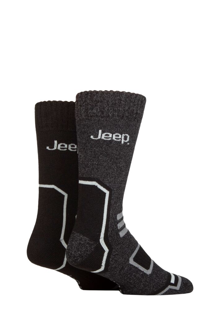 Sockshop JeepMens Thermal Boot Socks 2-Pair