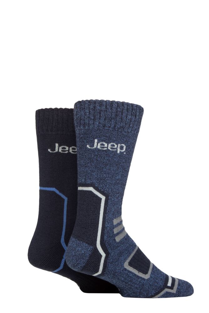 Sockshop JeepMens Thermal Boot Socks 2-Pair