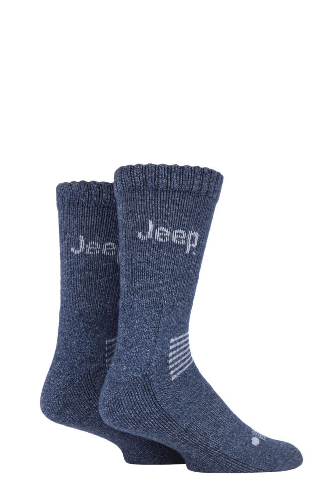Sockshop JeepMens Wool Mix Socks 2-Pair