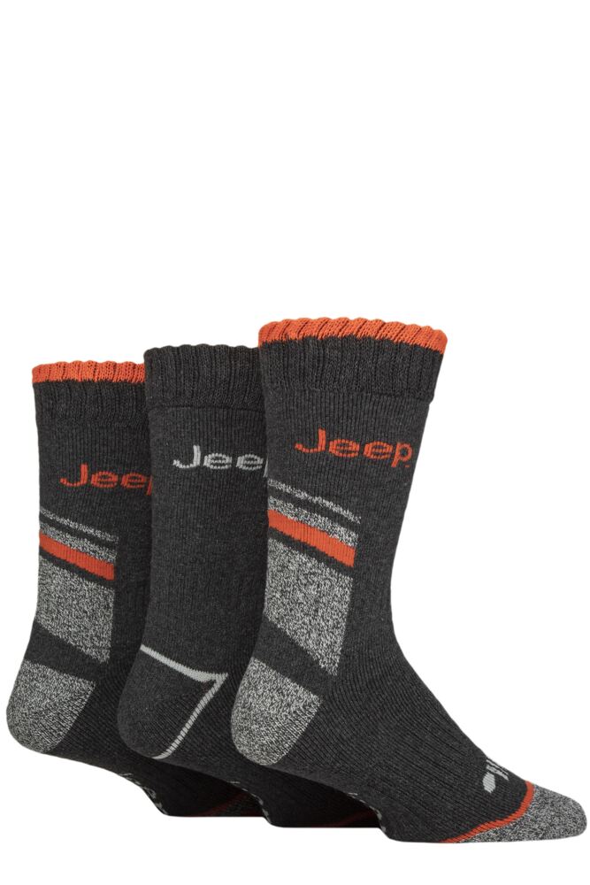 Sockshop JeepMens Workwear Boot Socks 3-Pair