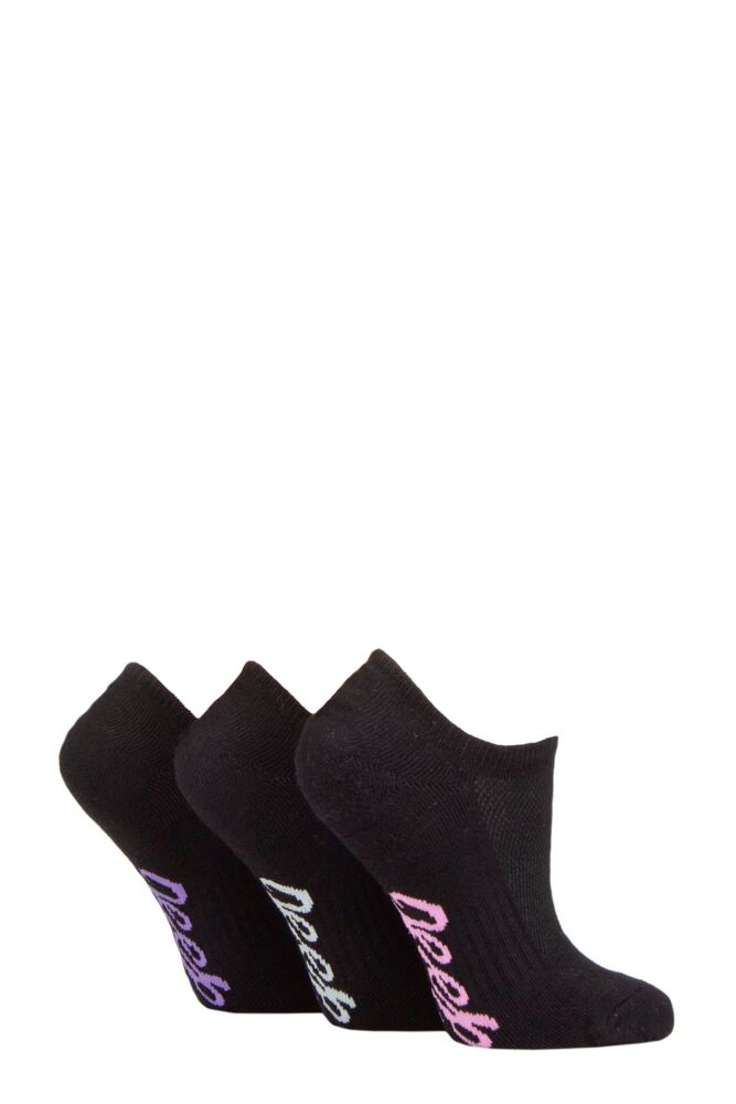 sockshop JeepWomens Bamboo No Show Socks 3-Pair