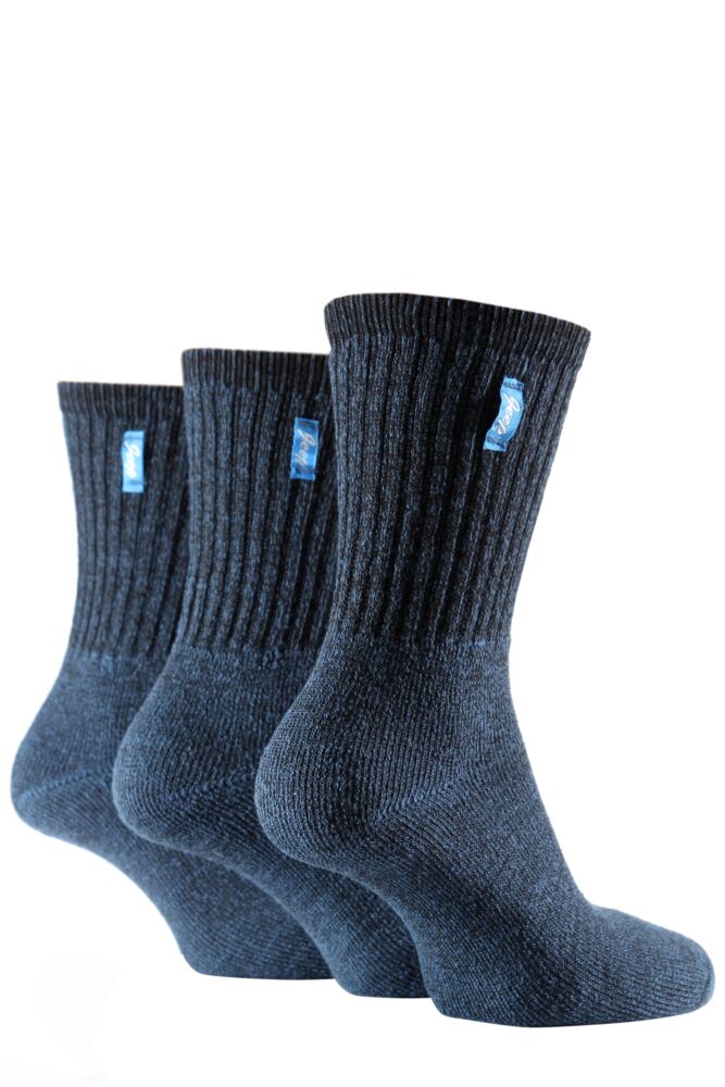 Sockshop JeepWomens Cotton Vintage Socks 3-Pair