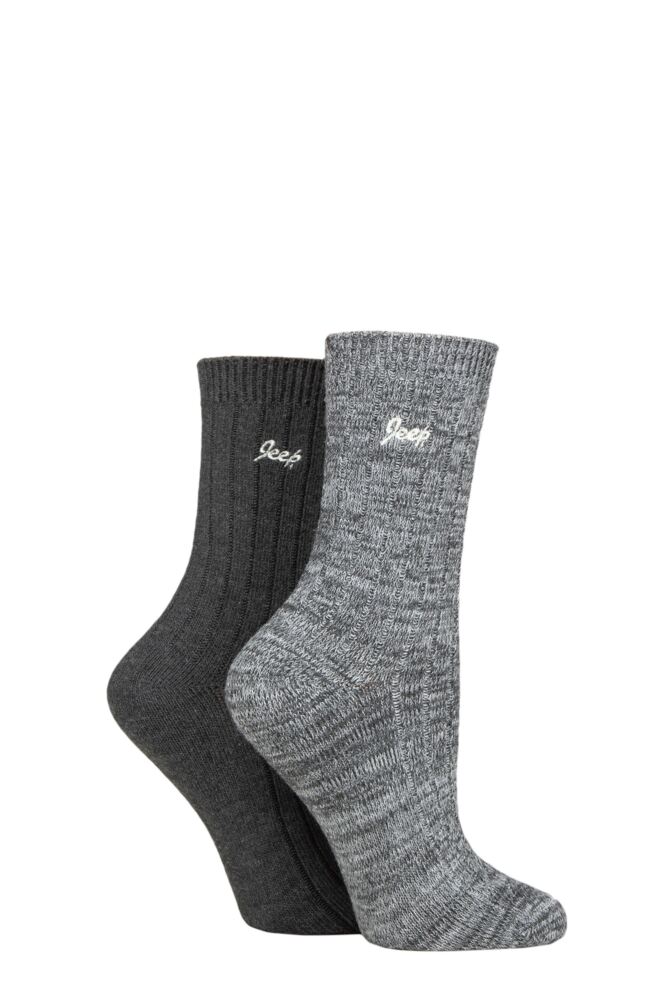 Sockshop JeepWomens Performance Boot Socks 2-Pair