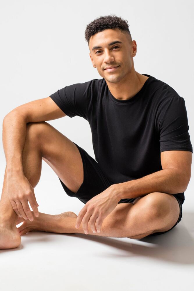 Sockshop Lazy PandaMens Bamboo Loungewear Shorts