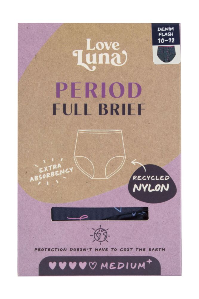 sockshop Love LunaWomens Period Full Brief