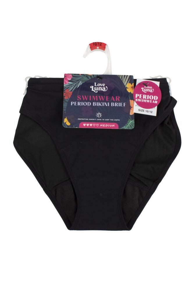 sockshop Love LunaWomens Swim Period Bikini Brief