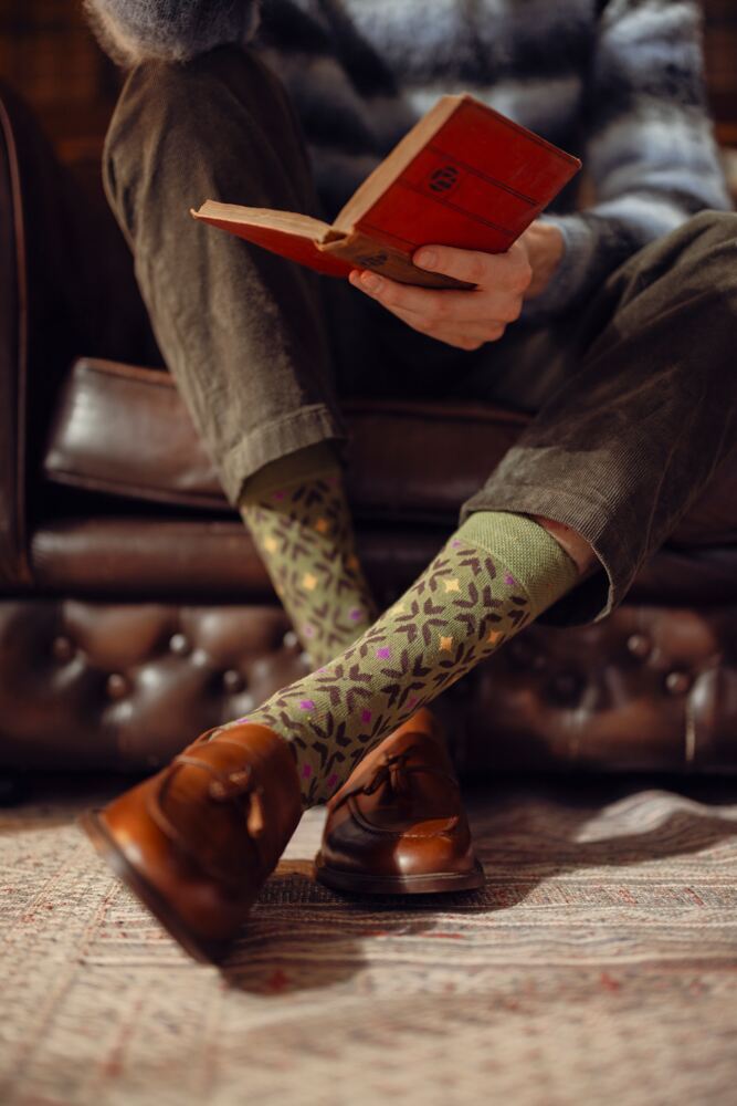 SOCKSHOP Mens Bamboo Speckled Socks 3-Pair