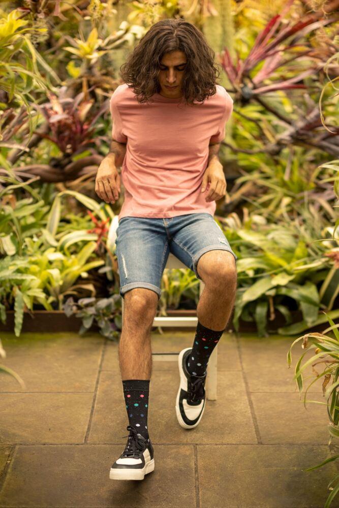 SOCKSHOP Mens Bamboo Speckled Socks 3-Pair