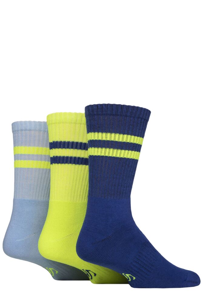 SOCKSHOP Mens Performance Leisure Socks 3-Pair