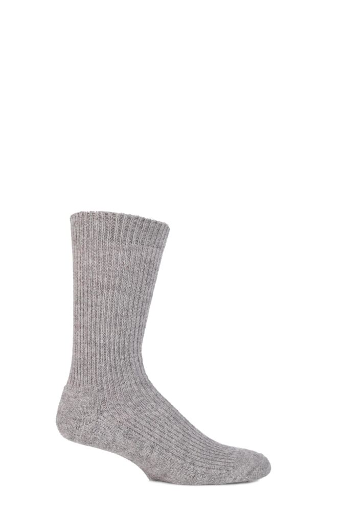 SOCKSHOP  Of LondonMens & Womens Alpaca Ribbed Boot Socks With Cushioning