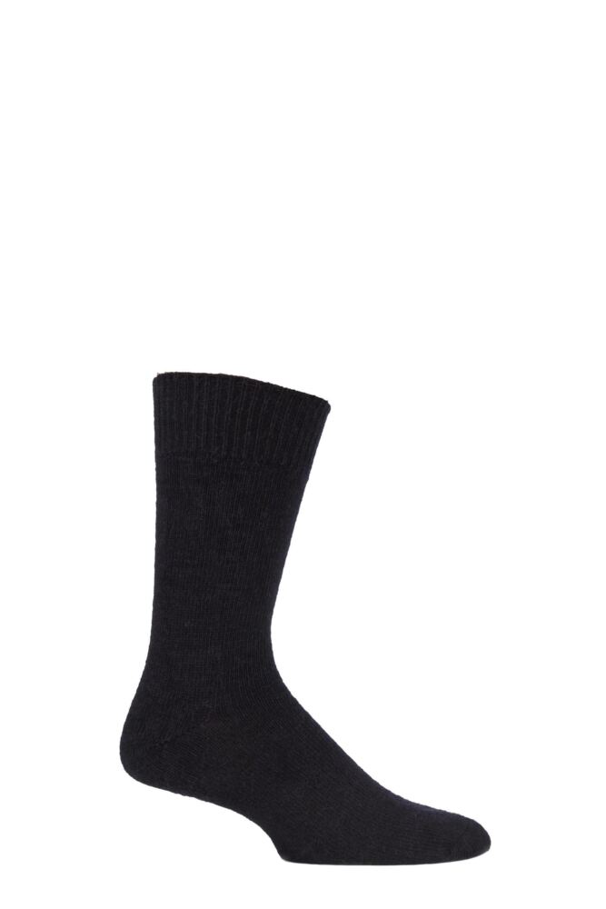 SOCKSHOP  Of LondonMens & Womens Alpaca Wool Plain Socks