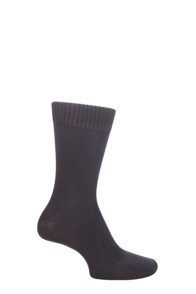 SOCKSHOP  Of LondonMens & Womens Bamboo Plain Knit True Socks