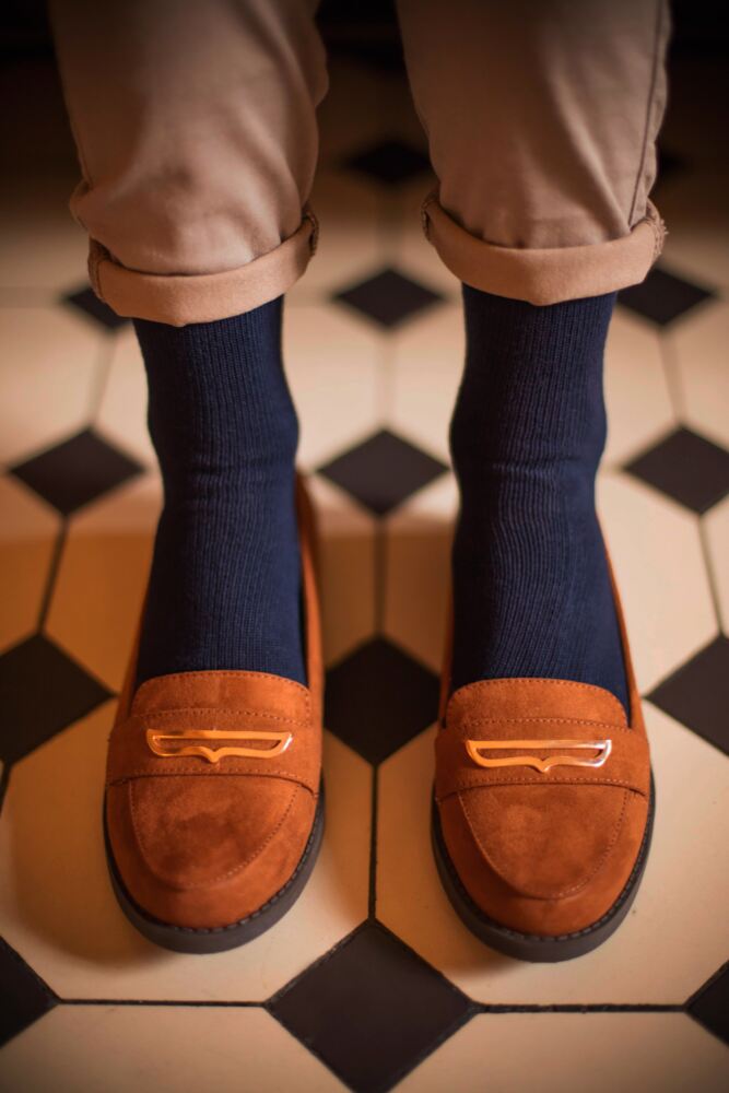 SOCKSHOP  of LondonMens & Womens Bamboo Plain Knit True Socks