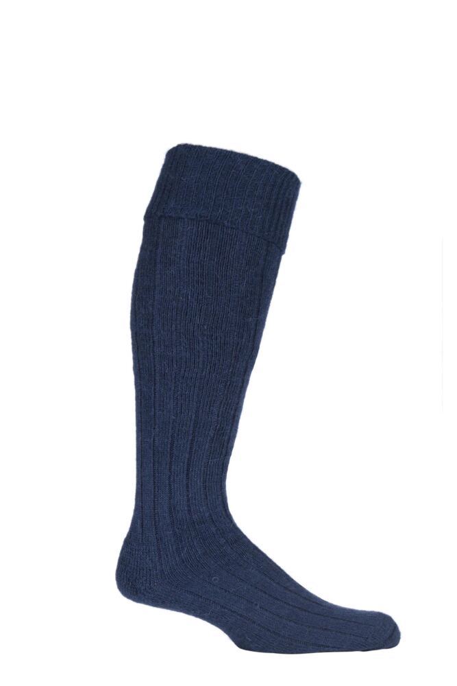 SOCKSHOP  Of LondonMens & Womens Mohair Knee High Socks With Extra Cushioning & Ribbed Top