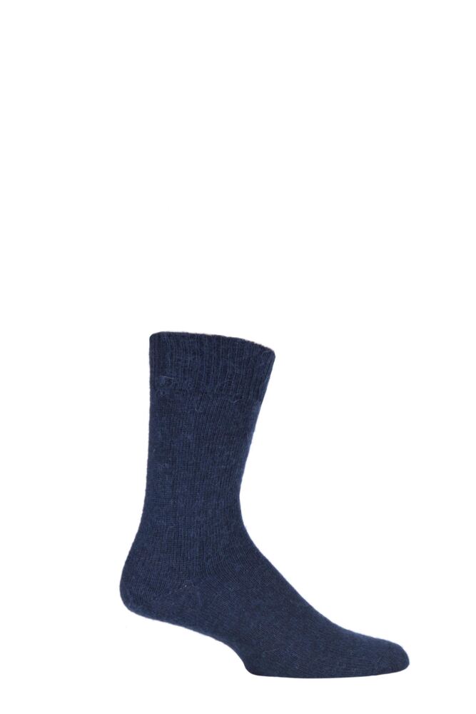SOCKSHOP  Of LondonMens & Womens Mohair Plain Knit True Socks