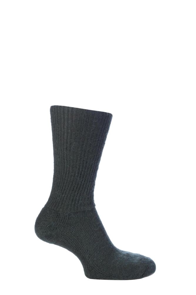 SOCKSHOP  Of LondonMens & Womens Mohair Ribbed Socks With Cushioning