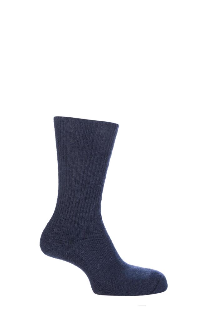 SOCKSHOP  Of LondonMens & Womens Mohair Ribbed Socks With Cushioning