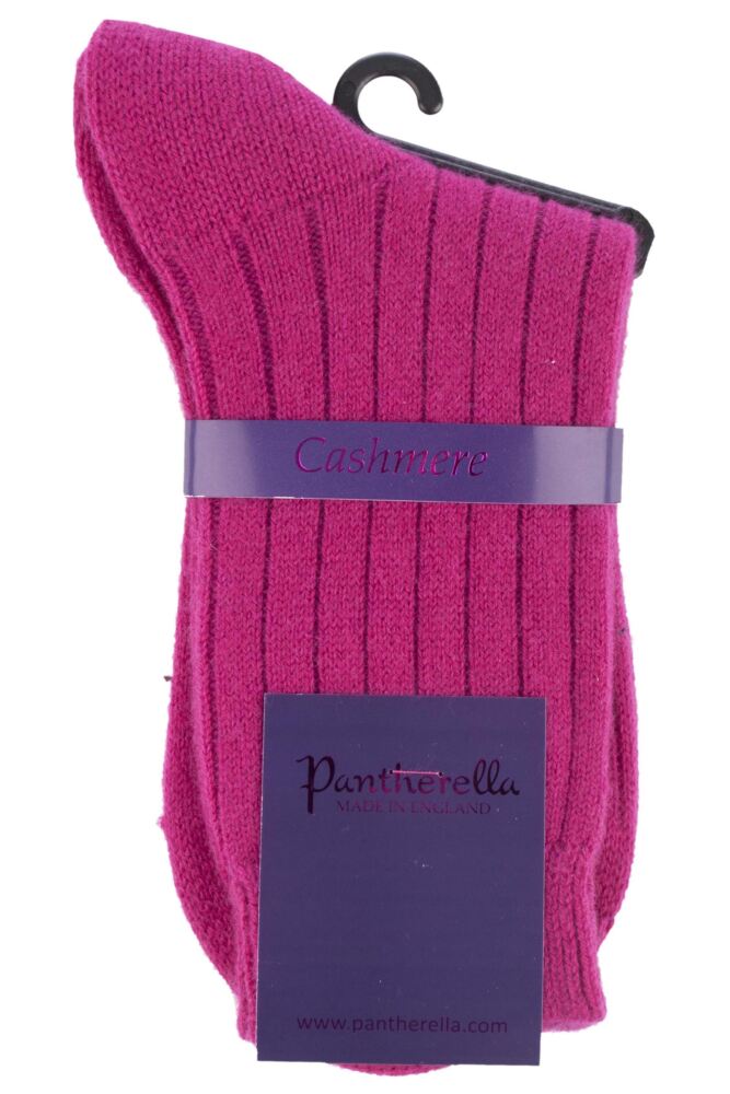 sockshop PantherellaWomens Cashmere Rib Socks