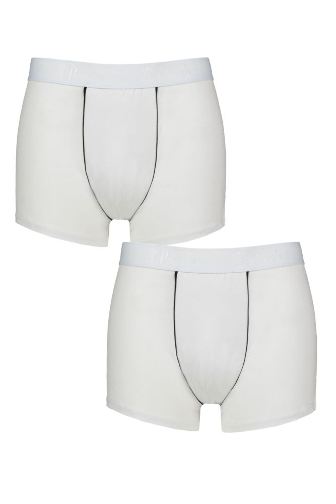 Sockshop PringleMens Combed Cotton Trunks 2-Pack