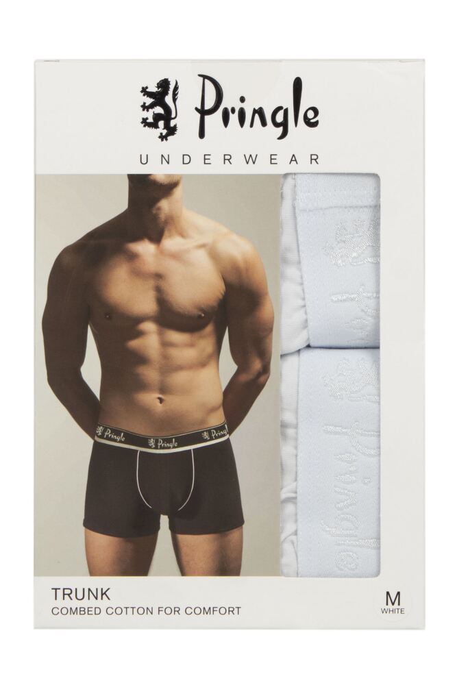 sockshop PringleMens Combed Cotton Trunks 2-Pack