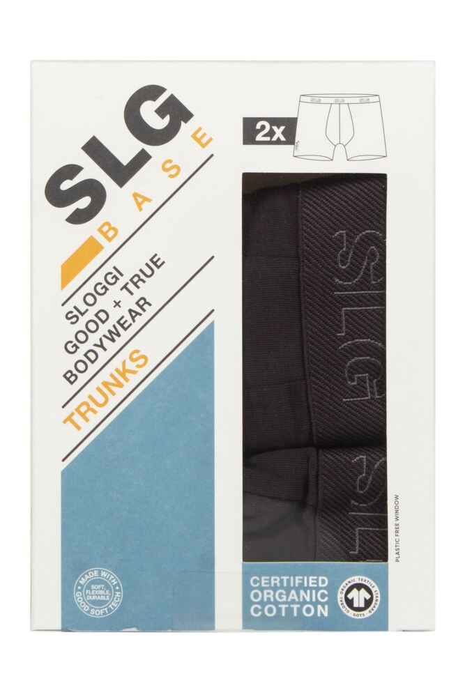 sockshop SloggiMens SLG Baselayer Trunks 2-Pack