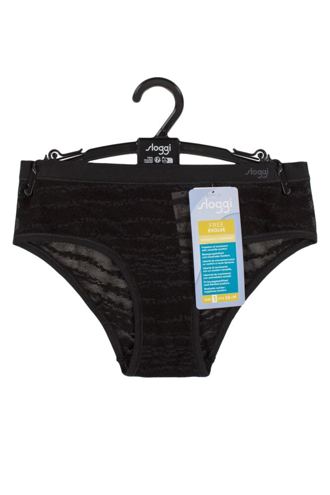 sockshop SloggiWomens FREE Evolve Lace Hipster