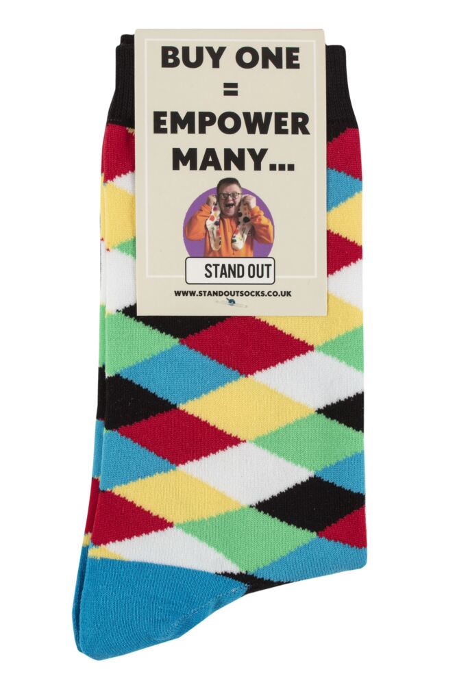 sockshop Stand Out SocksHarlequin Cotton Socks