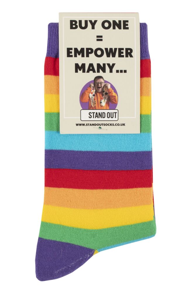 sockshop Stand Out SocksRainbow Pride Cotton Socks