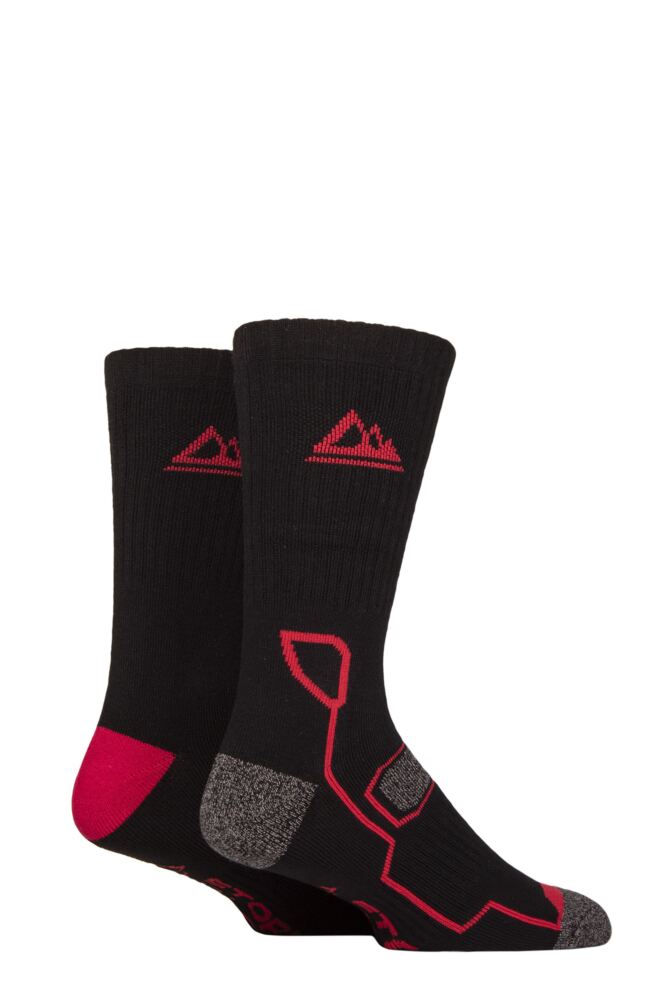 Sockshop Storm BlocMens Bamboo Boot Socks 2-Pair