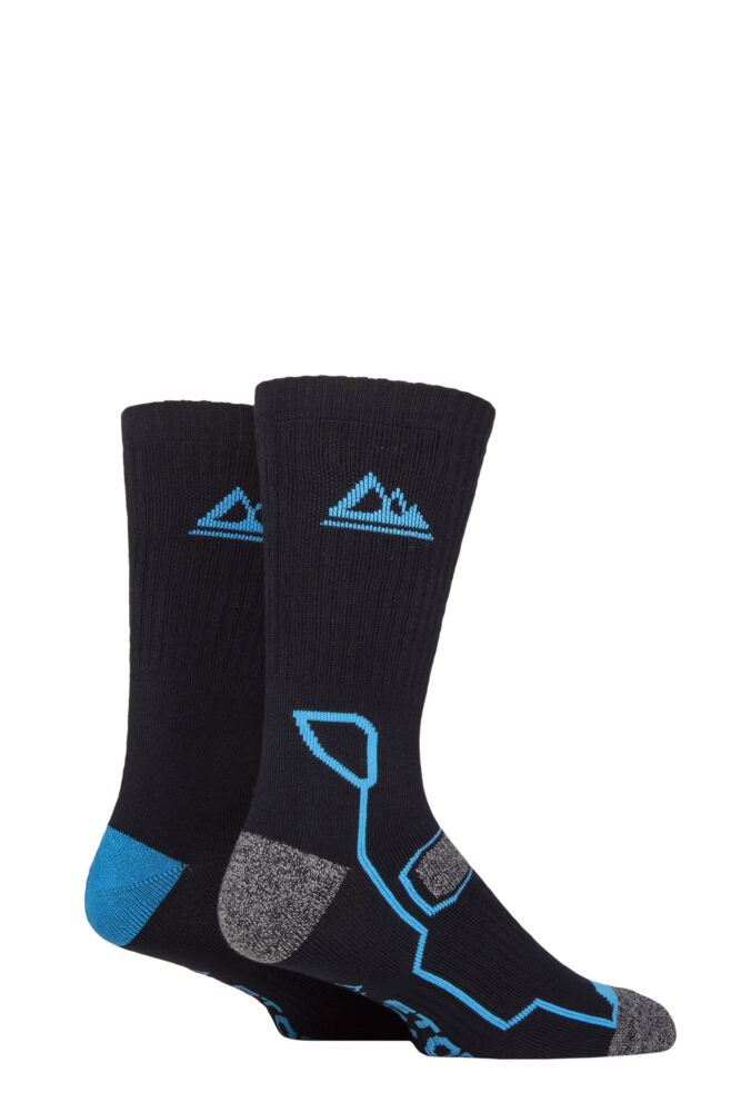 Sockshop Storm BlocMens Bamboo Boot Socks 2-Pair