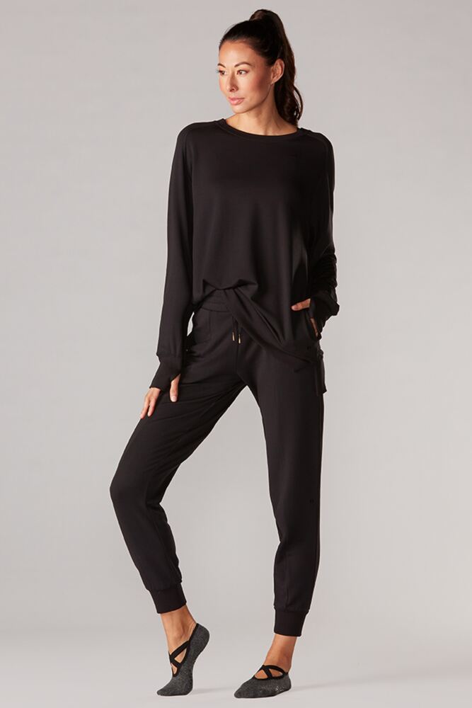 Sockshop Tavi NoirWomens Modal Cozy Sweatshirt