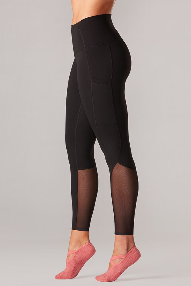 Sockshop Tavi NoirWomens Slash & Dash 7/8 Leggings