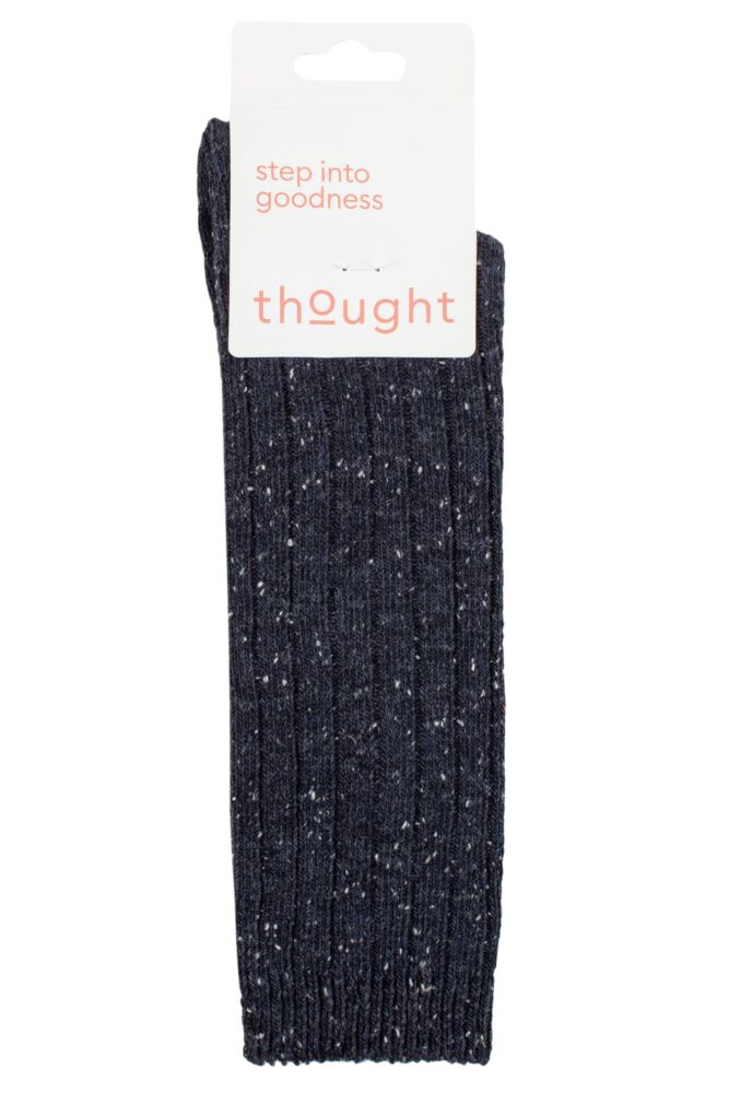 sockshop ThoughtMens Aaron Ribbed Fleck Socks