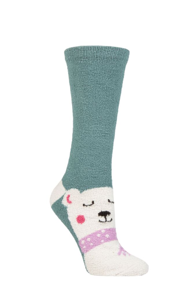 Sockshop ThoughtWomens Billie Fluffy Animal Socks