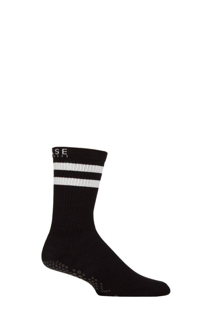 Sockshop ToeSoxMens Cotton Base Crew Socks