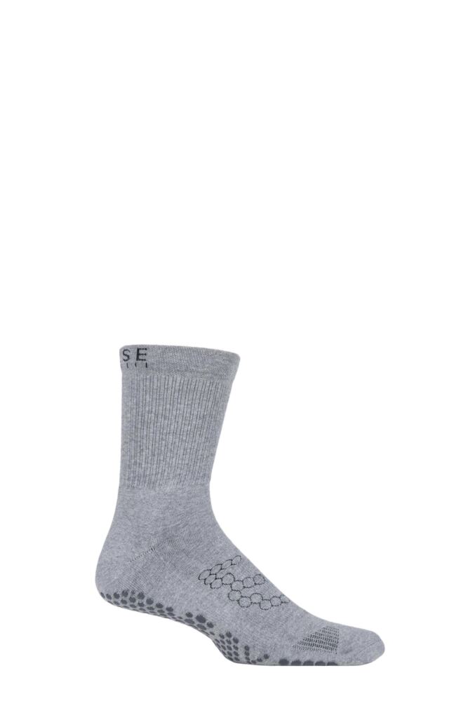 Sockshop ToeSoxMens Cotton Base Crew Socks