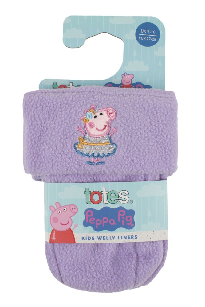 sockshop TotesKids Peppa Pig Welly Liners
