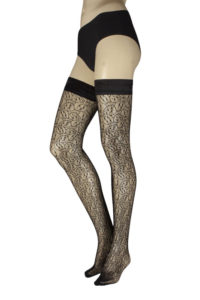 Sockshop TrasparenzeWomens Compass Rose Hold Ups
