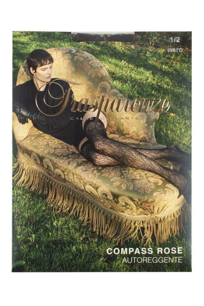 sockshop TrasparenzeWomens Compass Rose Hold Ups