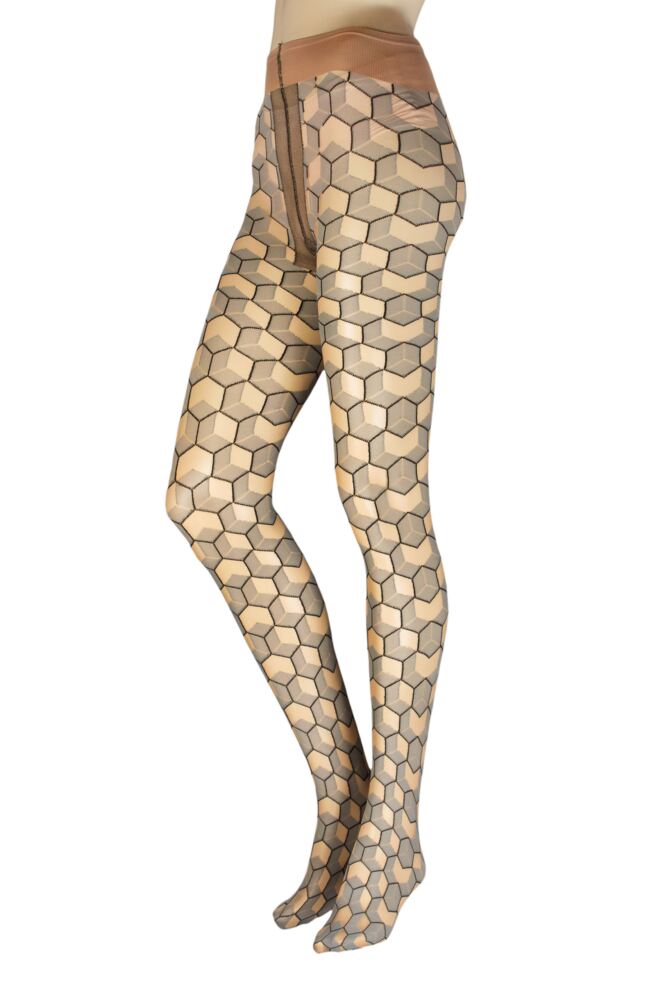 Sockshop TrasparenzeWomens Origan Geometric Tights