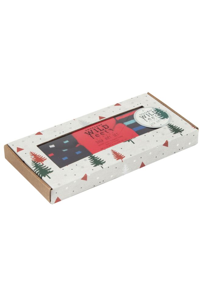 sockshop WildfeetMens Bamboo Socks 3-Pair Gift Box