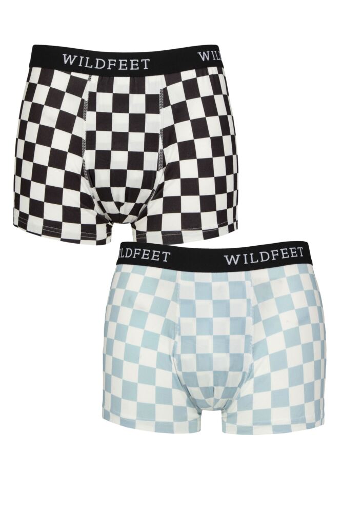 Sockshop WildfeetMens Patterned Trunks 2-Pack